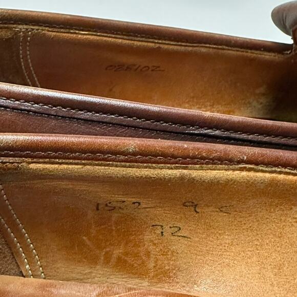 NEW HEELS Crockett & Jones x Brooks Brothers Tassel Loafer Wingtip England 9 C main image 7